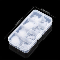 96pcs Dual Forms Nail Stickers for Builder Gel French Nails Form Mold