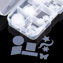 96pcs Dual Forms Nail Stickers for Builder Gel French Nails Form Mold
