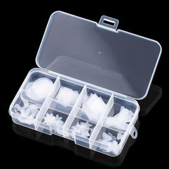 96pcs Dual Forms Nail Stickers for Builder Gel French Nails Form Mold