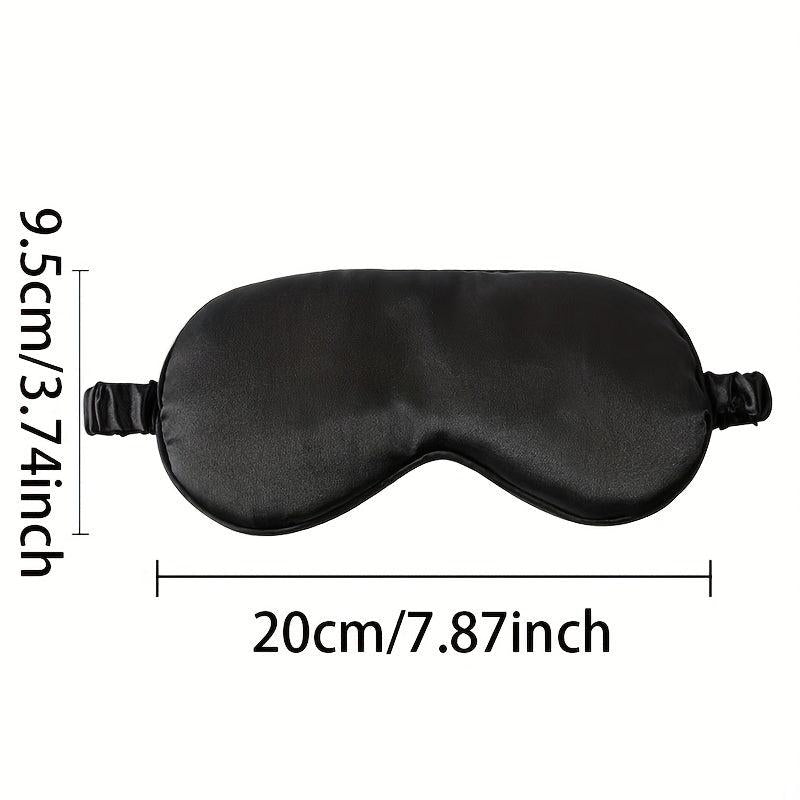 Silk Like Sleep Mask with Adjustable Strap