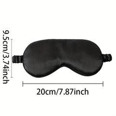 Silk Like Sleep Mask with Adjustable Strap
