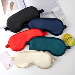 Silk Like Sleep Mask with Adjustable Strap