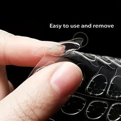 24 pcs Metallic Mirror Press On Nails for Women and Girls