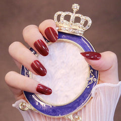 24pcs Glossy Nail Patch Stickers