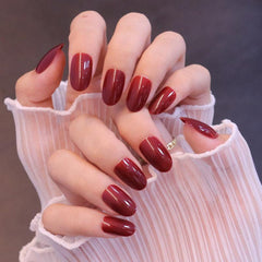 24pcs Glossy Nail Patch Stickers