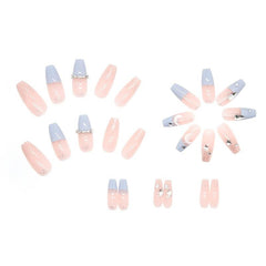 Glitter Sea Salt Ice Sequins Press On Nails