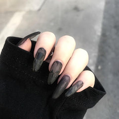 Matte Press On Nails Medium Acrylic False Nails with Glue