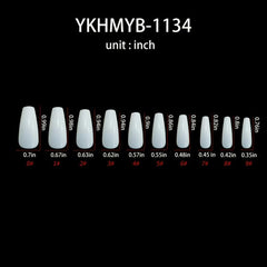 Green Gradient French Press On Nails 24 Pcs