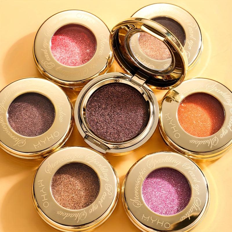 Monochrome Highlighter Eyeshadow Powder Shimmer Glitter 7 Colors