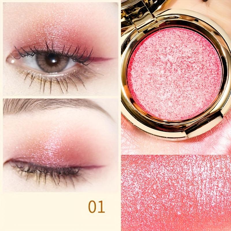 Monochrome Highlighter Eyeshadow Powder Shimmer Glitter 7 Colors