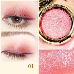 Monochrome Highlighter Eyeshadow Powder Shimmer Glitter 7 Colors