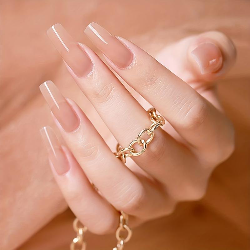Long Ballerina Acrylic Nails 120Pcs XXL Size False Tips With Box