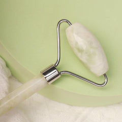 Jade Roller And Gua Sha Tools Set Skin Care Massager Natural Jade Facial Roller