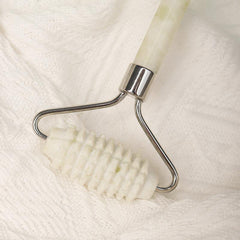 Jade Roller And Gua Sha Tools Set Skin Care Massager Natural Jade Facial Roller