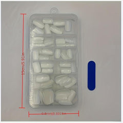 120pcs Gel Nail Tips Acrylic Nail Tips False Nail Tips For Nail Art DIY