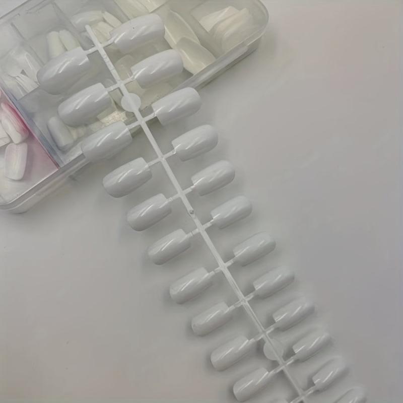 120pcs Gel Nail Tips Acrylic Nail Tips False Nail Tips For Nail Art DIY