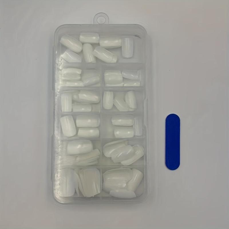 120pcs Gel Nail Tips Acrylic Nail Tips False Nail Tips For Nail Art DIY