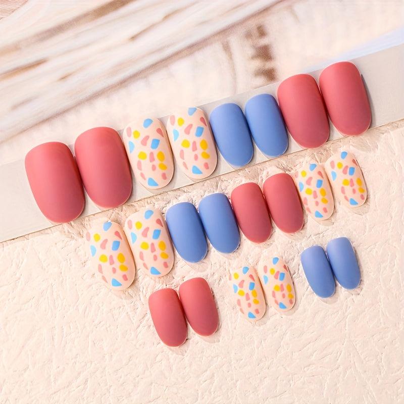 Stylish Press On Nails for Women - Matte False Nails