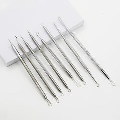 Stainless Steel Acne Clips Cell Clips Acne Needles - 5 Sets