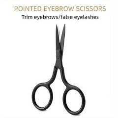 Precision Eyebrow Scissors for Hair Nose Beard Eyelashes Cuticle