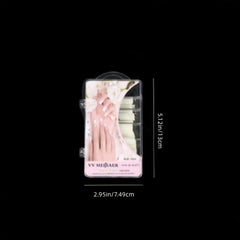 100 pcs Acrylic False Nail Tips with Case for Salon & DIY Nail Art