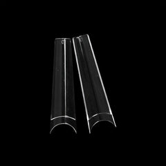 600pcs Soft Gel Nail Tips Long Coffin Square False Nail Tips