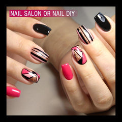 121Pcs Square Shaped Acrylic Nail Tips Set