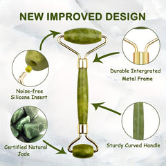 Jade Face Roller Healing Crystal Skin Care Tools Self Care Natural Skincare