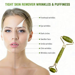 Jade Face Roller Healing Crystal Skin Care Tools Self Care Natural Skincare
