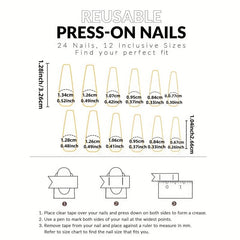 120pcs Nude Pink Long Coffin Gel Nail Tips
