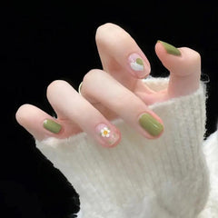 3D Glossy Nail Strips Adhesive Nail Polish Stickers DIY Nail Art Decals