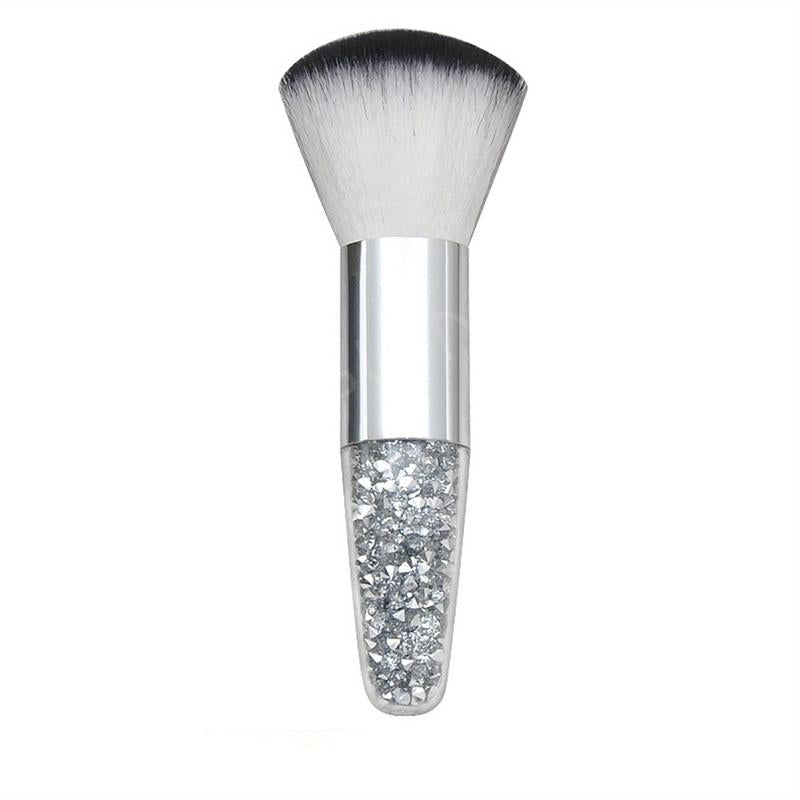Blush Brush Chunky Handle Nail Art Dust Powder Remover Brush
