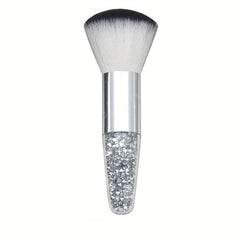 Blush Brush Chunky Handle Nail Art Dust Powder Remover Brush