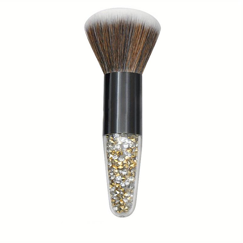 Blush Brush Chunky Handle Nail Art Dust Powder Remover Brush