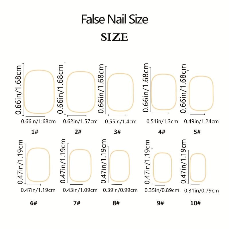 24pcs Silver Sequin Square False Nails for Daily Wear