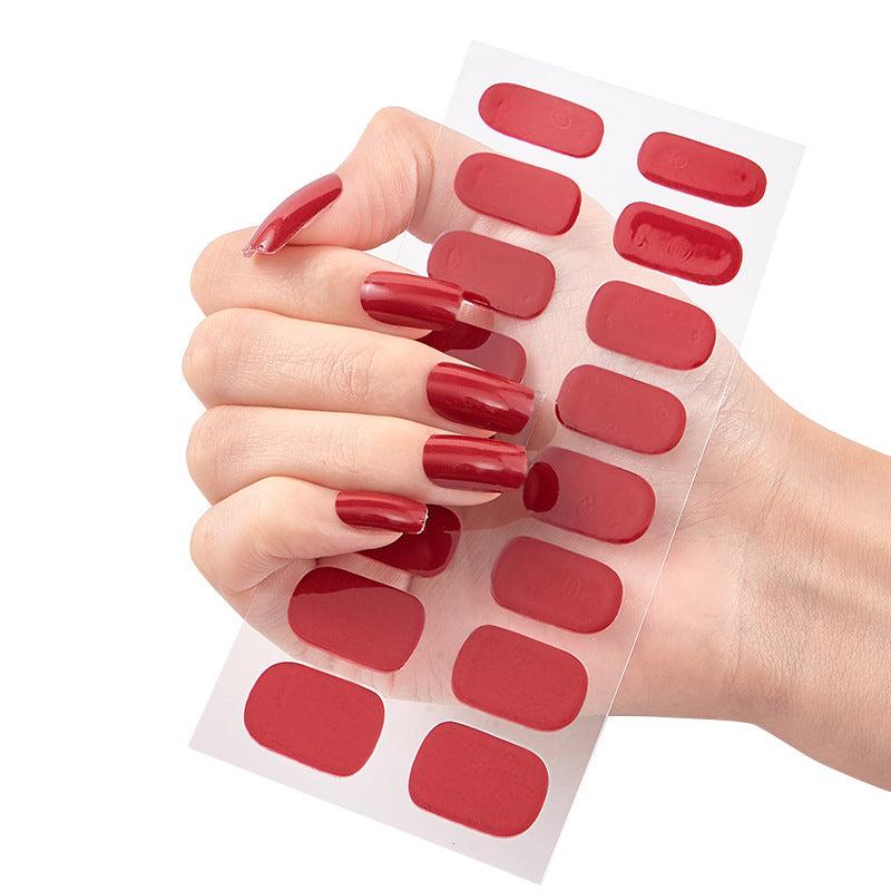 16Pcs Nail Polish Nail Decoration DIY Powder Sequins Glitter Nail Sticker