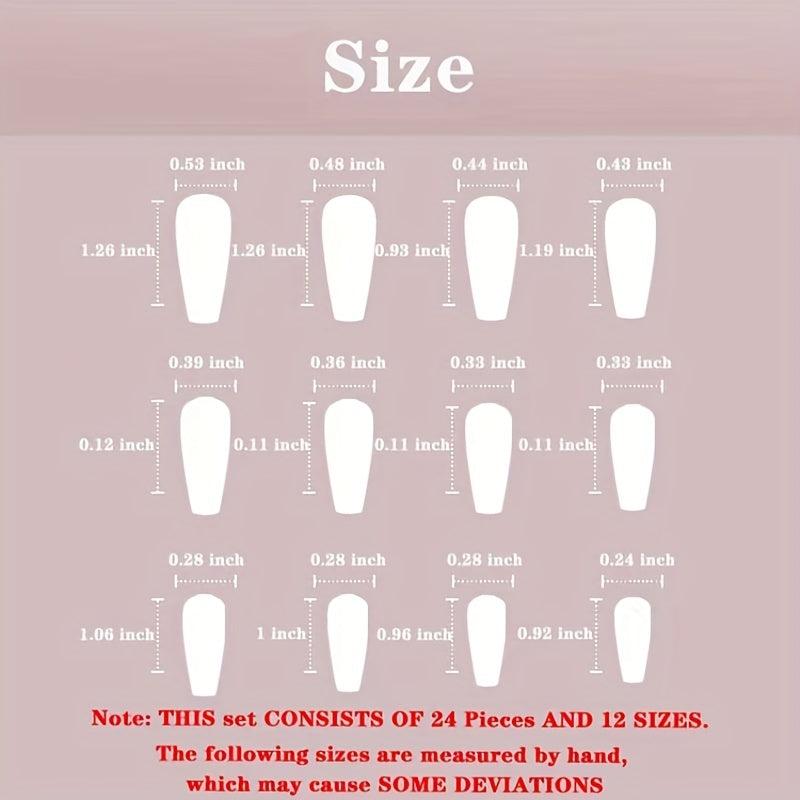 Y2K Pink Medium Press On Nails Long Acrylic False Nails With Rose Pink Flame Tip