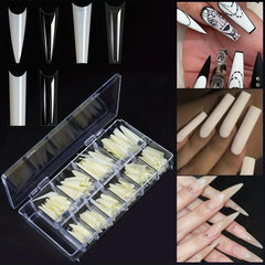 Soft Gel Nail Tips Pre-shaped False Nail Tips for Nail Extension