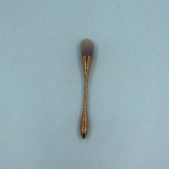 Soft Hair Loose Powder Brush with Rose Golden Handle