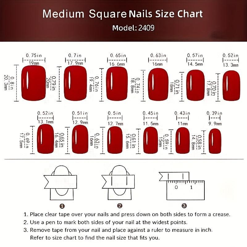 ABS Gel Nail Tips Milky Acrylic Nail Tips Medium Coffin Shape False Nail Tips