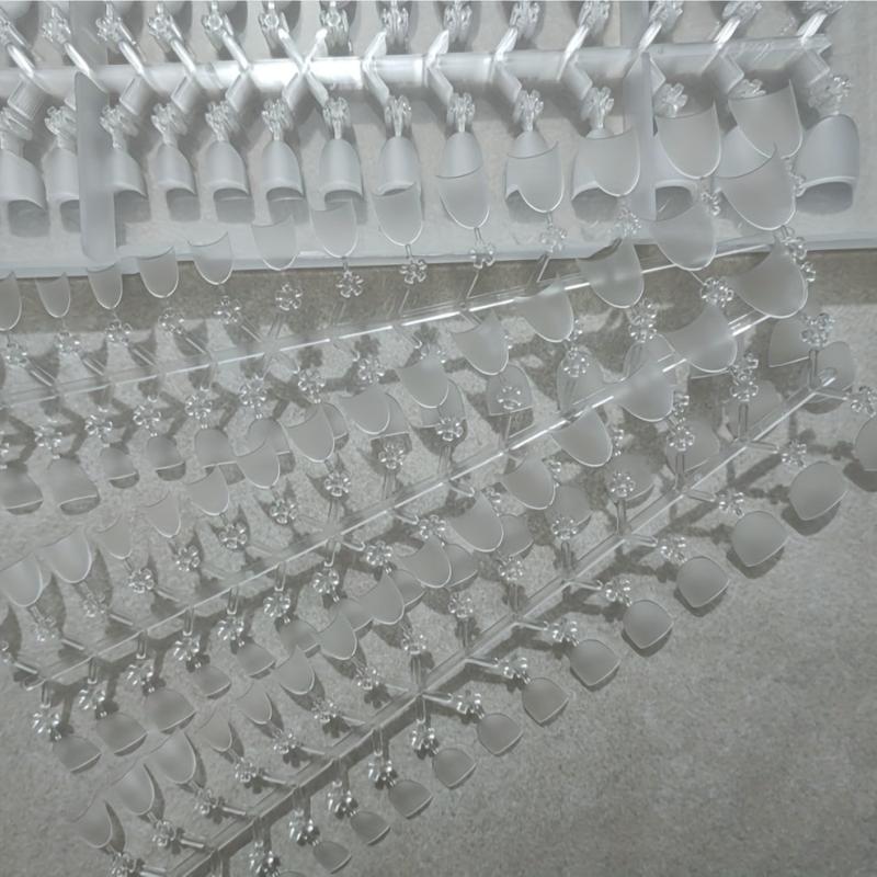240pcs Matte Oval Short Gel Nail Tips for Nail Extension