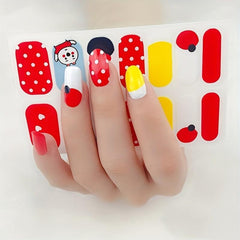 Summer Nail Strips Self-Adhesive Art Decal Full Wraps DIY Polish Sticker