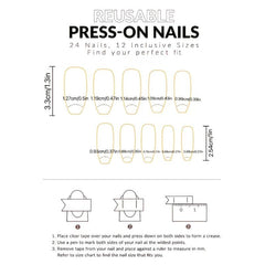 Gothic Coffin False Nails Acrylic Skull Spider Halloween Nail Art DIY