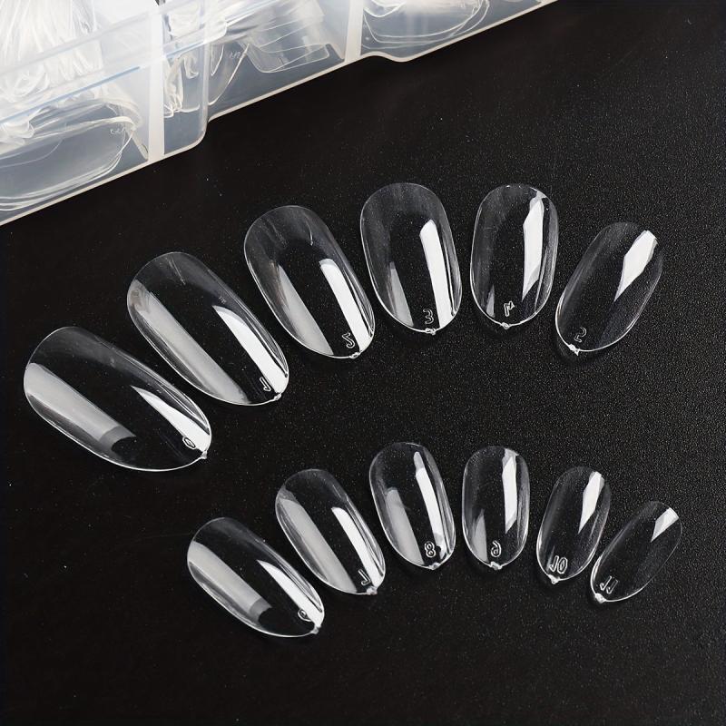 504 Pcs False Nail Tips for Salons & DIY Manicures