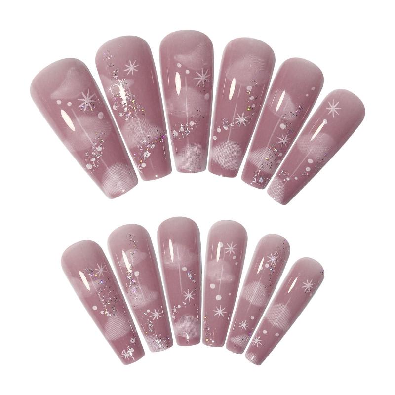 Ballet Nude Cloud Nail Patch Manicure Kit