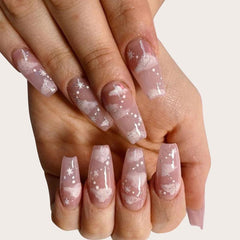 Ballet Nude Cloud Nail Patch Manicure Kit