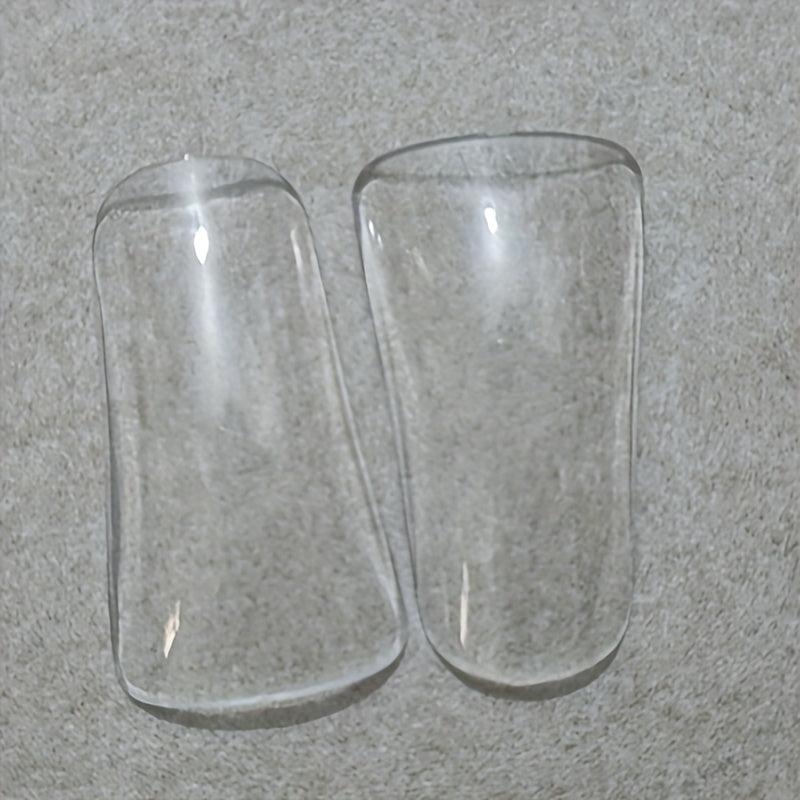 120pcs Duck Nail Tips for Acrylic Clear Nails Y2K with Box