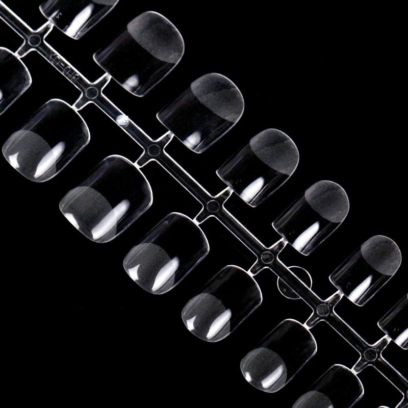 240 PCS Soft Gel Nail Tips Pre Buff Full Cover Nail Extension Tips
