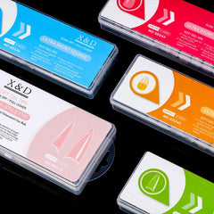 240 PCS Soft Gel Nail Tips Pre Buff Full Cover Nail Extension Tips