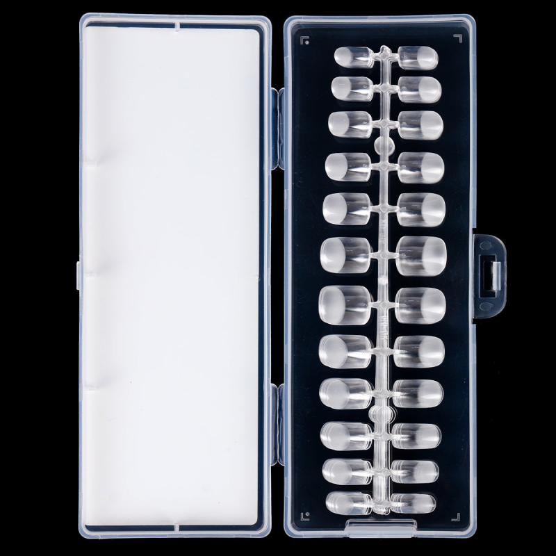 240 PCS Soft Gel Nail Tips Pre Buff Full Cover Nail Extension Tips